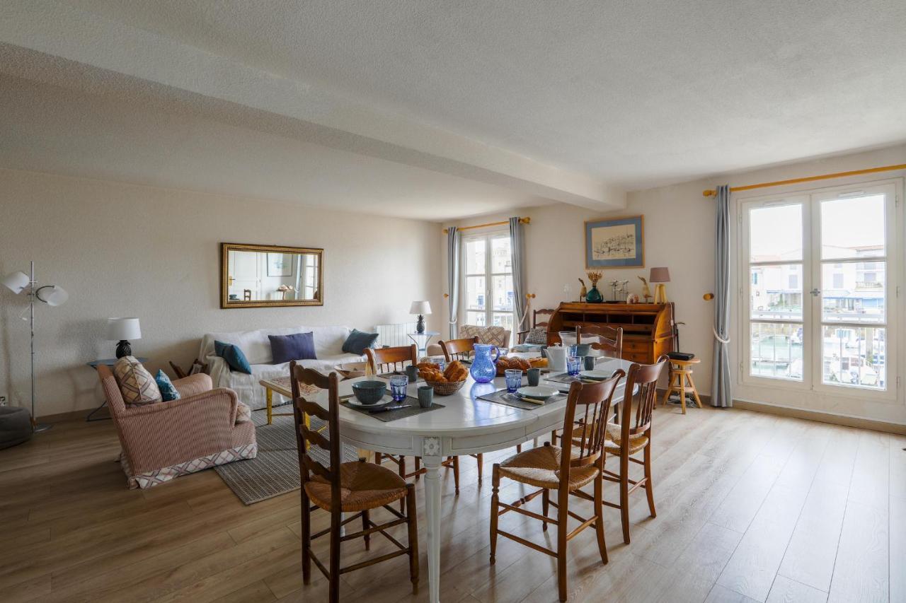Au Coeur Du Port, Vue Unique, Appartement Pour 6 Saint-Martin-de-Ré Eksteriør billede